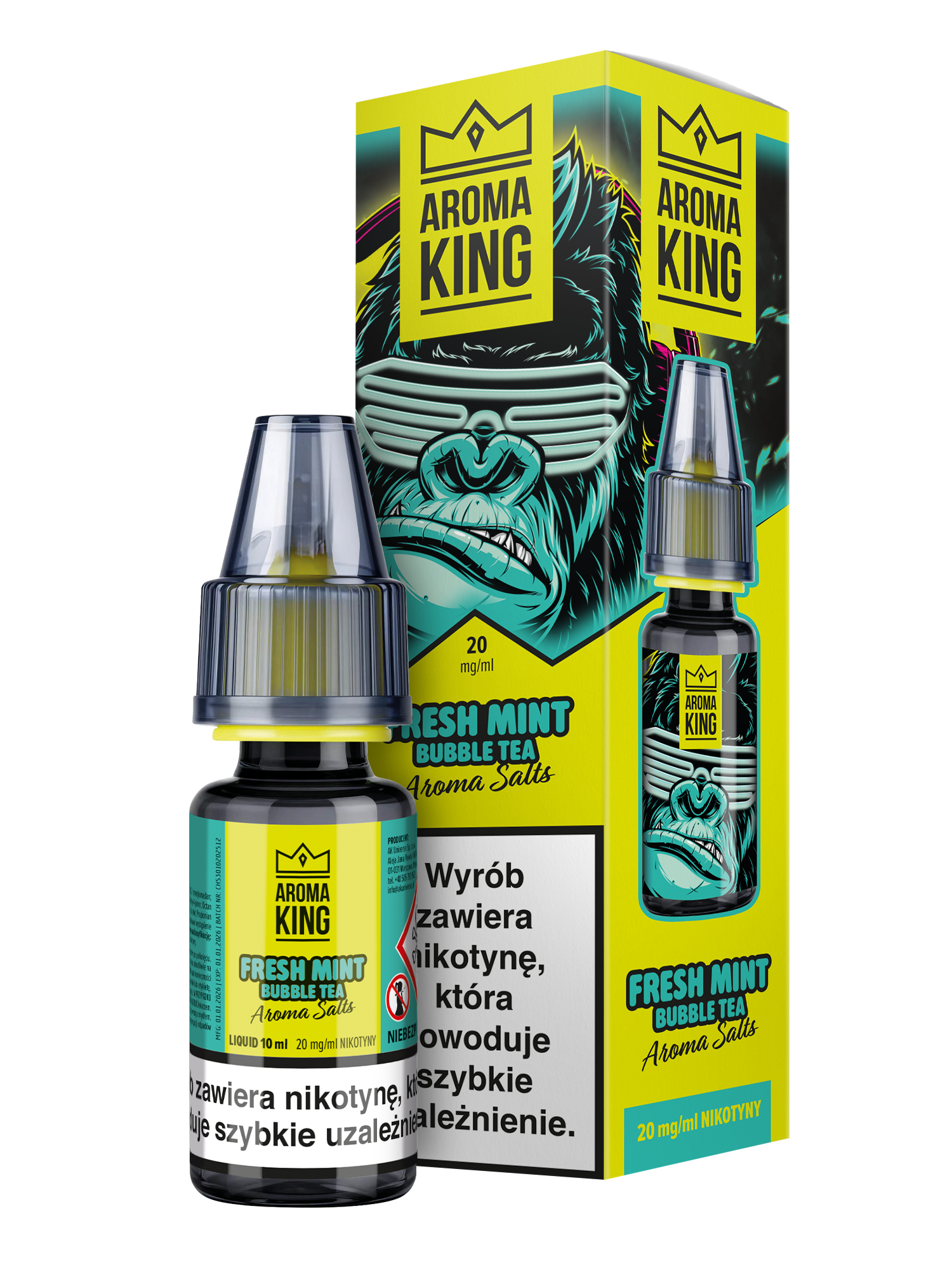 FRESH MINT BUBBLE TEA