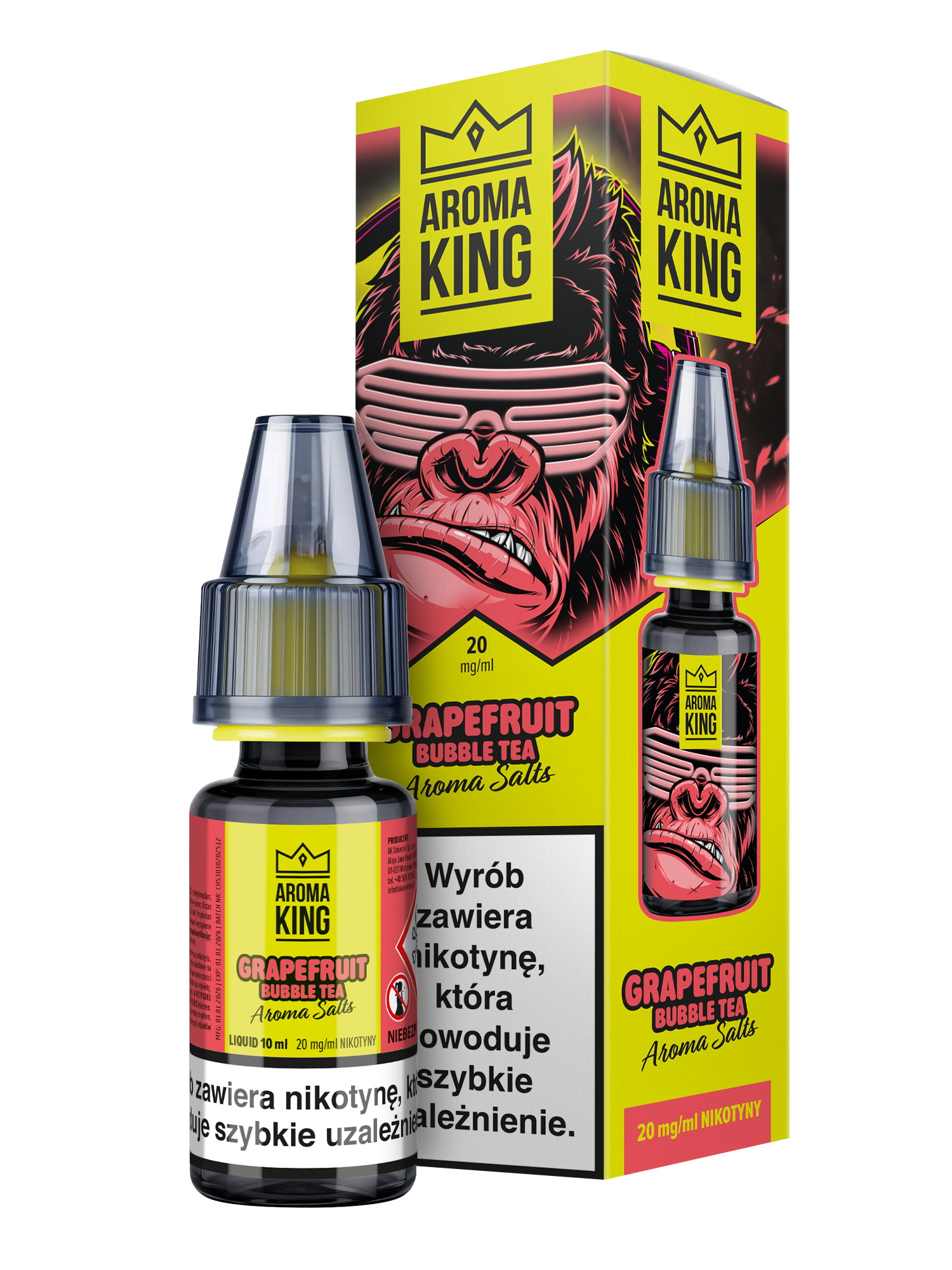 GRAPEFRUIT BUBBLE TEA